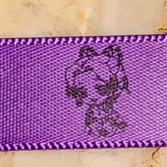 Printed Ribbons - Purple - Shinobu - 20 metres - Picture 3 of 5
